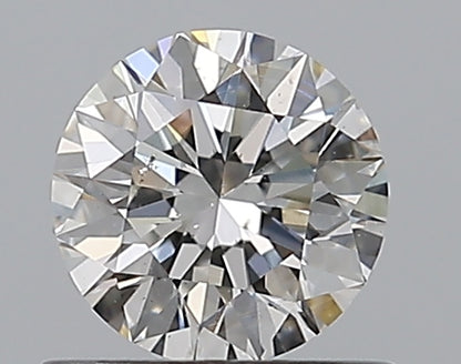 0.66CT ROUND SI1 G WH