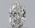 0.35CT OVAL SI1 F WH