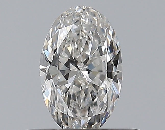 0.35CT OVAL SI1 F WH