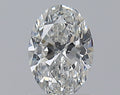 0.82CT OVAL SI1 G WH