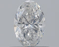 0.56CT OVAL SI1 E WH