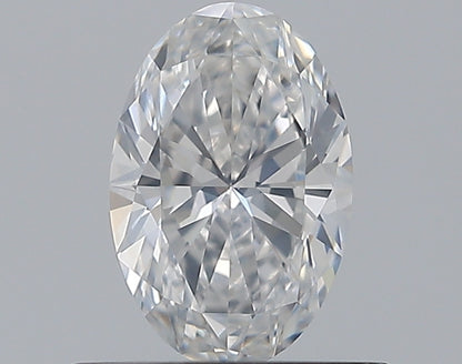 0.56CT OVAL SI1 E WH