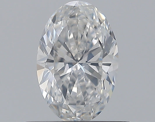 0.56CT OVAL SI1 E WH