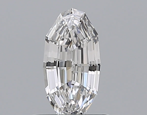 0.52CT Oval Step Cut VS1 D WH