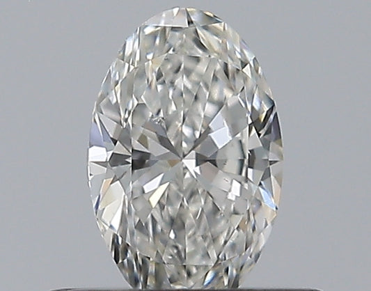 0.41CT OVAL SI1 G WH
