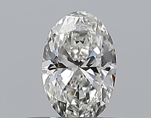 0.30CT OVAL VVS2 F WH