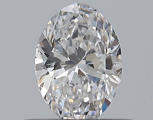 0.40CT OVAL SI1 D WH