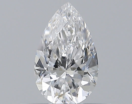 0.40CT PEAR SI1 D WH