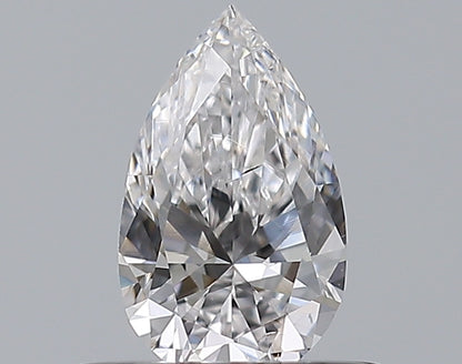 0.40CT PEAR SI1 D WH