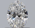0.50CT OVAL SI1 D WH