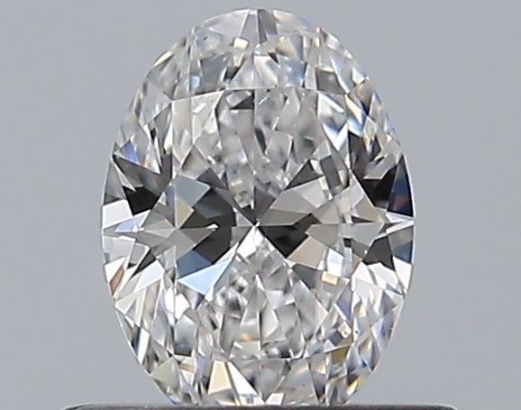 0.50CT OVAL SI1 D WH