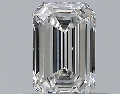 0.34CT EMERALD VS1 G WH