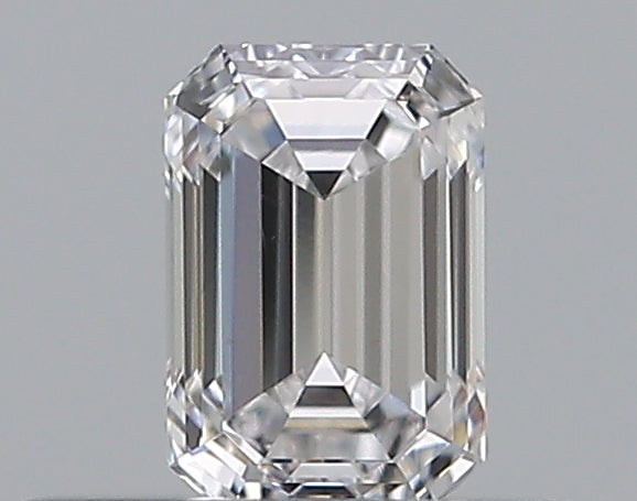 0.30CT EMERALD VS2 D WH