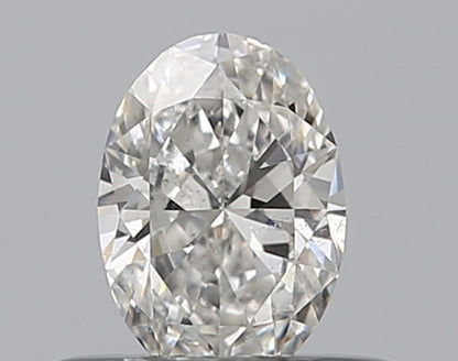 0.31CT OVAL SI2 F WH