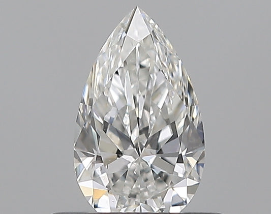 0.51CT PEAR SI1 F WH