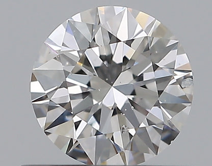 0.50CT ROUND SI2 D WH