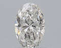 0.53CT OVAL SI1 E WH