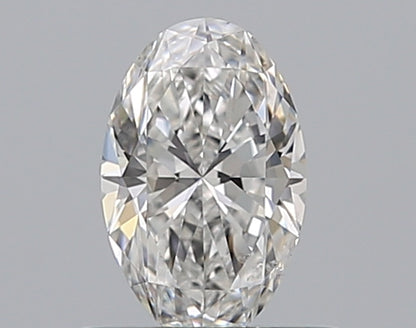 0.53CT OVAL SI1 E WH
