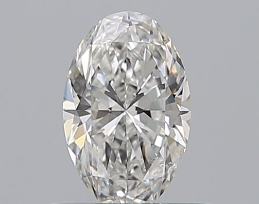 0.53CT OVAL SI1 E WH