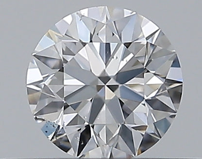 0.30CT ROUND SI2 D WH