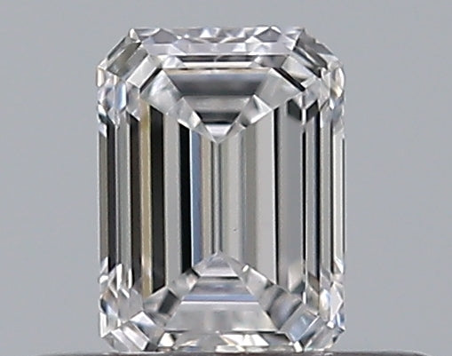 0.30CT EMERALD VVS2 D WH