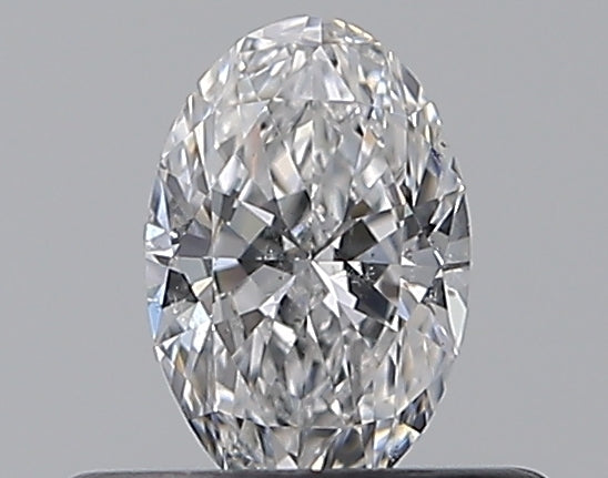 0.31CT OVAL SI2 D WH
