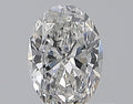 0.35CT OVAL SI1 F WH
