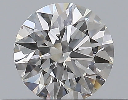 0.32CT ROUND SI1 F WH
