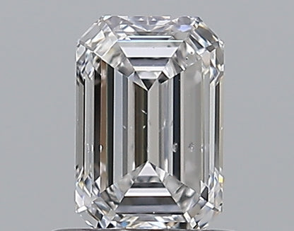 0.70CT EMERALD SI2 D WH