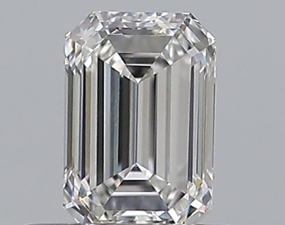 0.37CT EMERALD SI1 F NV