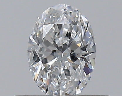0.31CT OVAL SI1 E WH