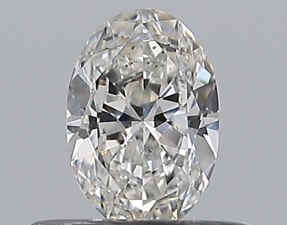 0.33CT OVAL SI1 G WH