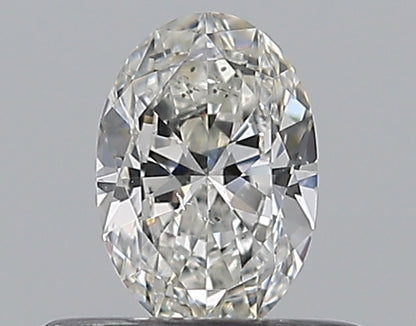 0.33CT OVAL SI1 G WH