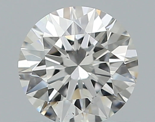 0.38CT ROUND SI1 F WH