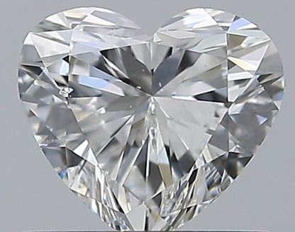 0.70CT HEART SI1 G WH