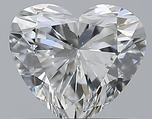 0.70CT HEART SI1 G WH