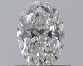 0.50CT OVAL SI1 F WH