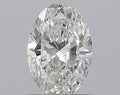 0.53CT OVAL SI1 F WH