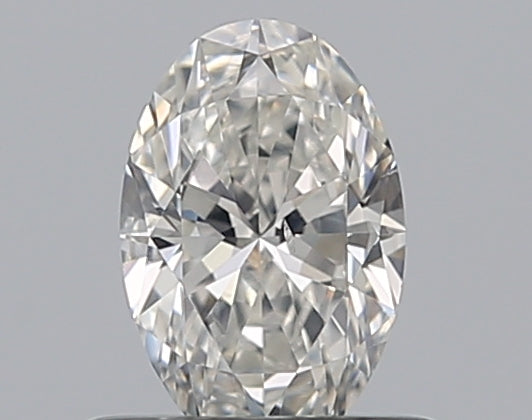 0.50CT OVAL SI1 G WH