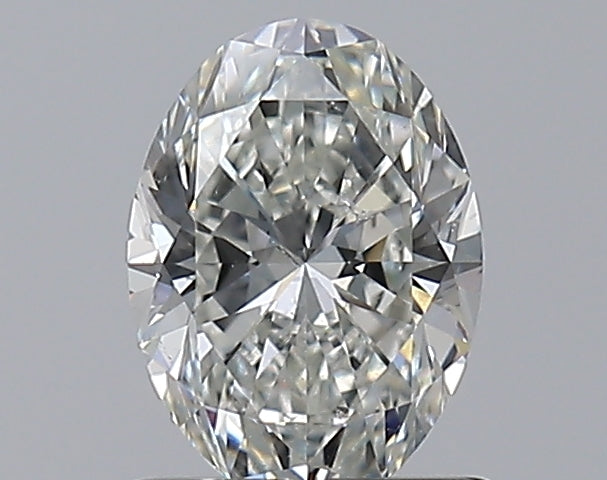 0.90CT OVAL SI2 H WH