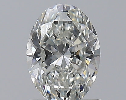 0.90CT OVAL SI2 H WH