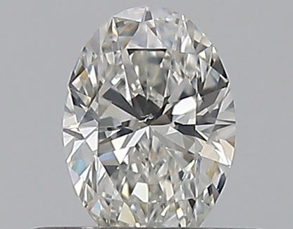 0.31CT OVAL SI1 G WH