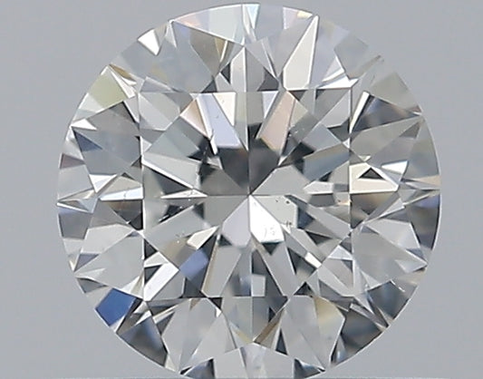 0.59CT ROUND SI1 G WH