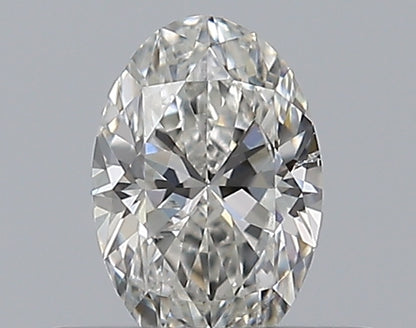 0.33CT OVAL SI2 G WH