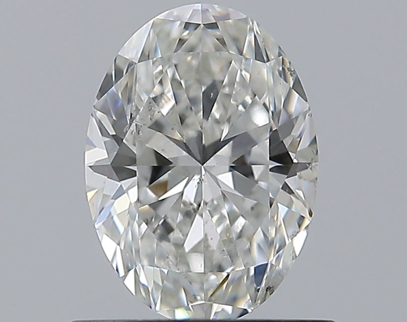 0.80CT OVAL SI2 G WH