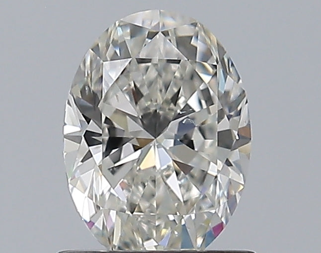 0.90CT OVAL SI1 G WH