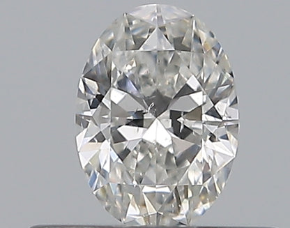 0.30CT OVAL SI2 G WH