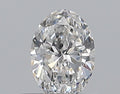 0.30CT OVAL SI2 D WH