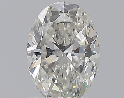 0.75CT OVAL SI1 I WH