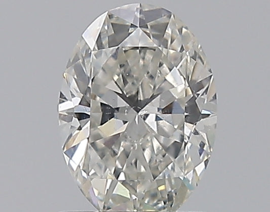 0.75CT OVAL SI1 I WH
